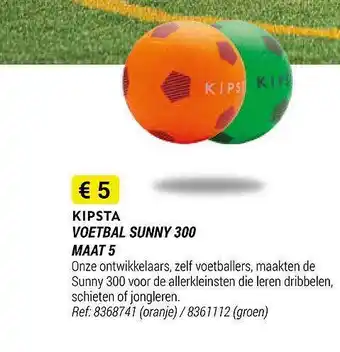 Kipsta voetbal sunny 300 maat 5