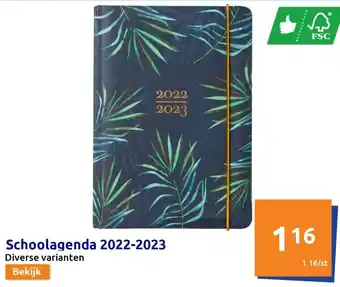 Action Schoolagenda 2022-2023 aanbieding
