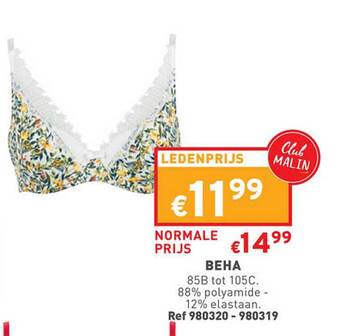 Trafic Beha aanbieding