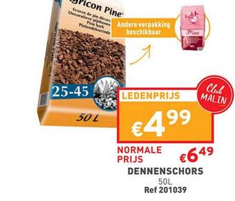 Trafic Dennenschors aanbieding