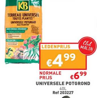 Trafic Universele potgrond aanbieding