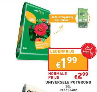 Trafic Universele potgrond aanbieding
