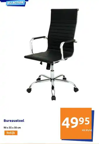 Action Bureaustoel 90 x 55 x 50 cm aanbieding