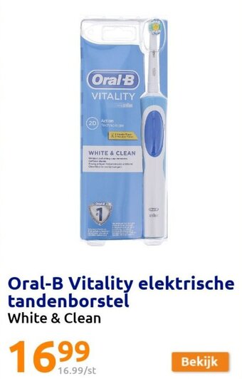 Action Oral-B Vitality Elektrische Tandenborstel aanbieding