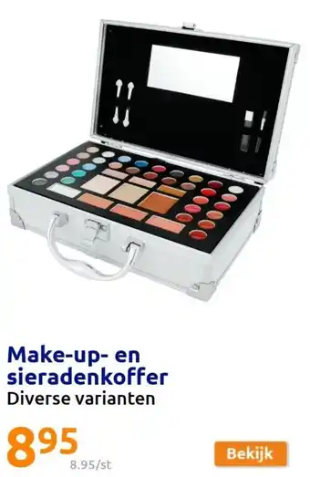 Action Make-Up en Sieradenkoffer aanbieding