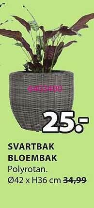 Jysk Svartbak Bloembak aanbieding
