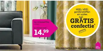 Leen Bakker Bijv. Gordijnstof Mike aanbieding