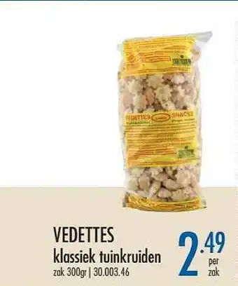 Vedettes Klassiek Tuinkruiden