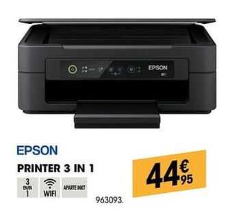 Electro Depot Epson printer 3 in 1 aanbieding