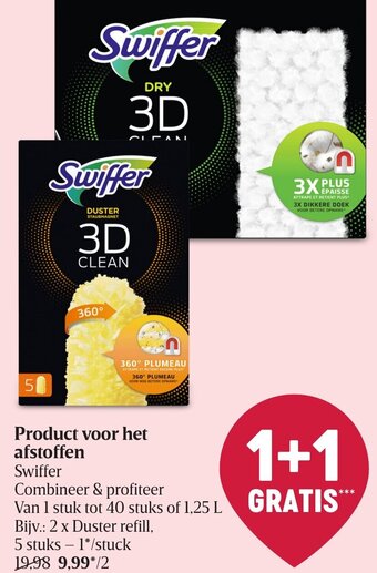 Delhaize Swiffer Product voor het Afstoffen aanbieding