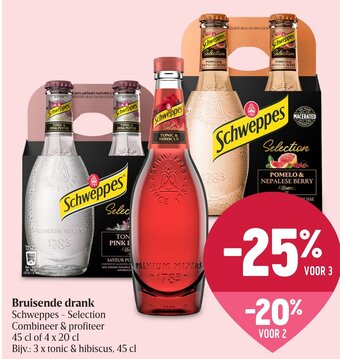 Schweppes - Selection Bruisende Drank