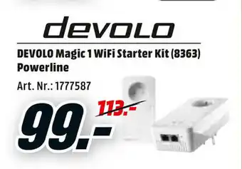 Devolo Magic 1 WiFi Starter Kit (8363) Powerline