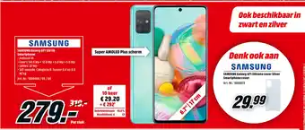 MediaMarkt Samsung Galaxy A71 128 GB Smartphone aanbieding