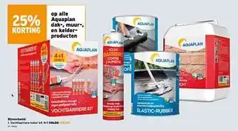 Vochtbarriere koker kit