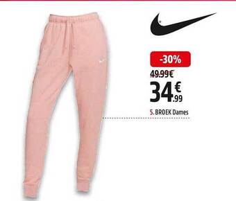 Intersport Broek dames aanbieding