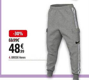 Intersport Broek heren aanbieding