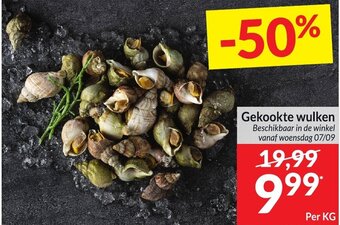 Intermarché Gekookte wulken aanbieding