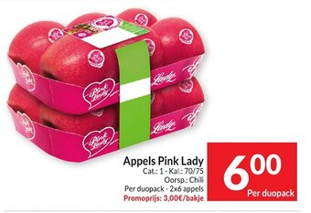 Intermarché Appels pink lady aanbieding