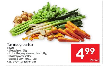 Intermarché Tas met groenten aanbieding