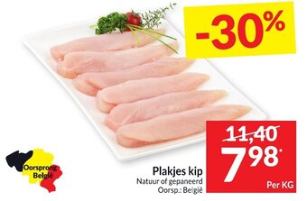 Intermarché Plakjes kip aanbieding