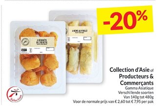 Intermarché Collection d'asie of producteurs & commercants 140g aanbieding