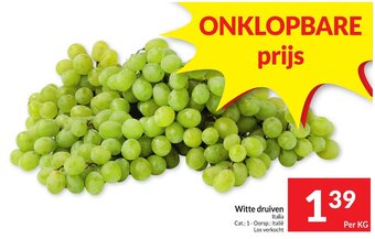 Intermarché Witte druiven aanbieding