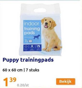 Action Puppy trainingpads aanbieding
