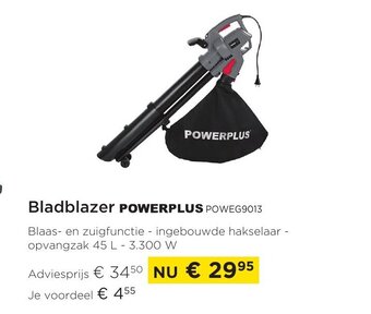 Molecule Bladblazer powerplus POWEG9013 aanbieding