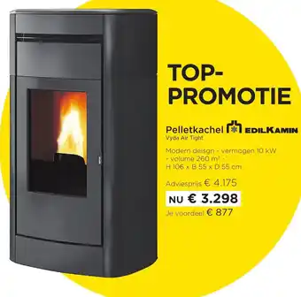 Pelletkachel edilkamin