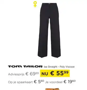 Molecule Lea straight - poly viscose aanbieding