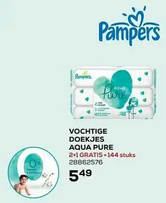 Vochtige doekjes aqua pure