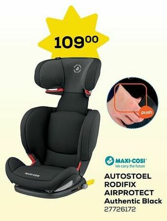 Supra Bazar Autostoel rodifix airprotect authentic black aanbieding