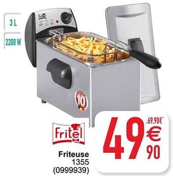 Cora Fritel friteuse 1355 aanbieding