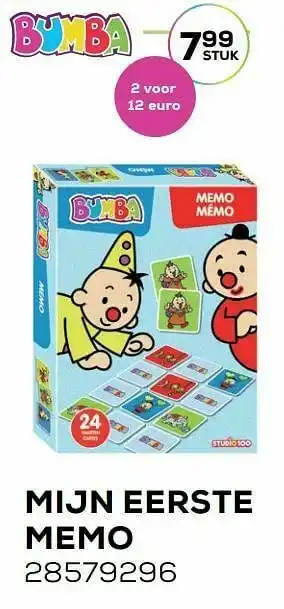 Bumba mijn eerste memo