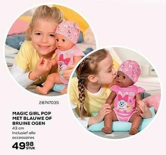 Supra Bazar Magic girl pop met blauwe of bruine ogen aanbieding
