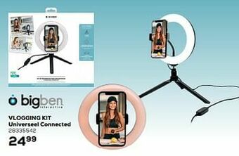 Supra Bazar Vlogging kit universeel connected aanbieding