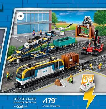 Dreamland Lego city goederentrein aanbieding