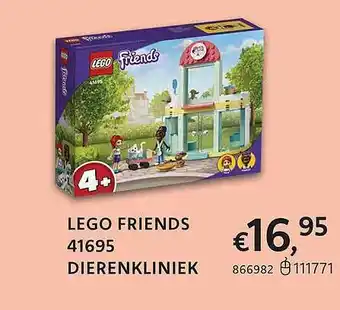Lego friends dierenkliniek