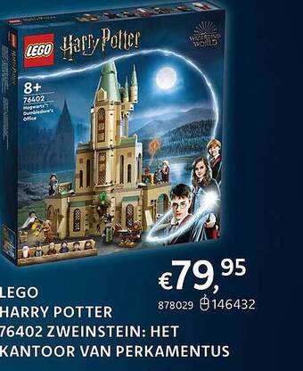 Dreamland Lego harry potter 76402 zweinstein: het kantoor van perkamentus aanbieding