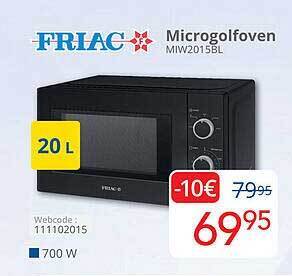 Eldi Friac microgolfoven aanbieding