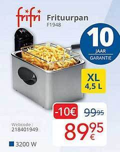 Eldi Frifri frituurpan aanbieding