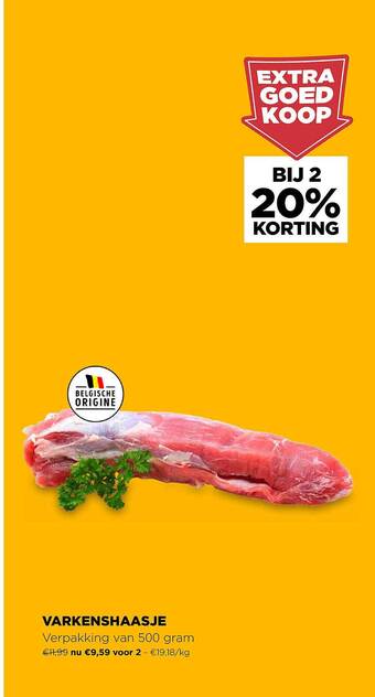 Jumbo Varkenshaasje aanbieding