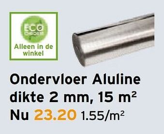 GAMMA Ondervloer aluline aanbieding