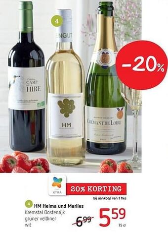 Hm helma und marlies kremstal oostenrijk grüner veltliner wit