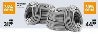 GAMMA Xvb kabel aanbieding