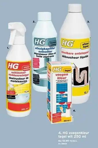 GAMMA Hg voegenkleur tegel wit 250ml aanbieding