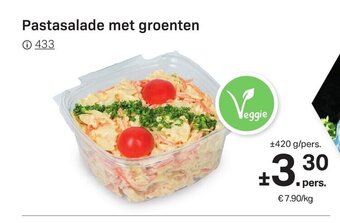Buurtslagers Pastasalade met groenten aanbieding