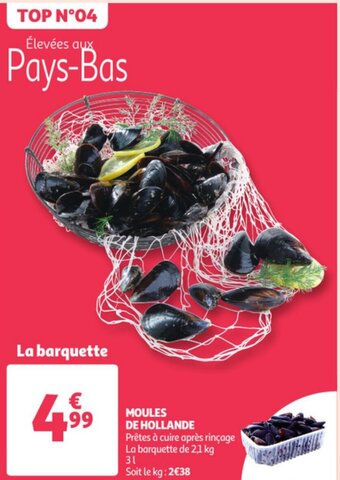 Auchan Moules De Hollande 3L aanbieding