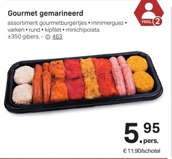 Buurtslagers Gourmet gemarineerd aanbieding