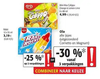 Colruyt Ola Alle Ijsjes aanbieding